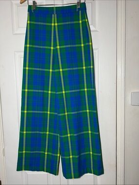 UTERQUE Plaid Wide Leg Pant Women’s Small